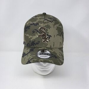 New‎ Era Chicago White Sox Digi Camo 9FORTY A-Frame Adjustable Snapback Hat Cap